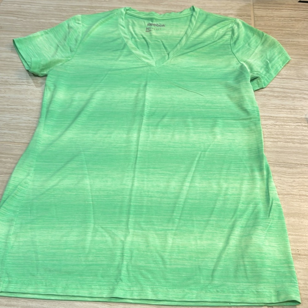 Women’s Reebok dry, fit, workout tshirt, size medium